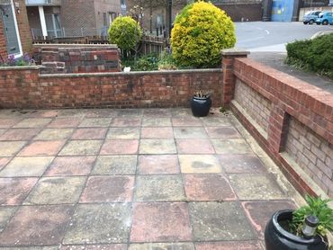 Bathroom Suite Rubbish All Cleared. Garden Looking Back To It's Best, With Only Nice Plants Now.