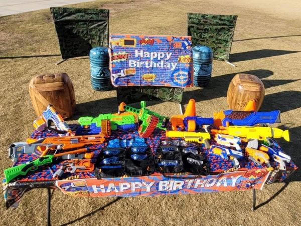 Nerf Package for 10 kids 