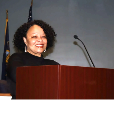 NAACP Ambler branch installation of officers as the Mistress of Ceremonies.