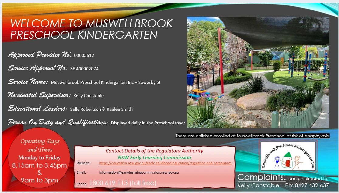 Muswellbrook Pre-School Kindergarten Inc logo