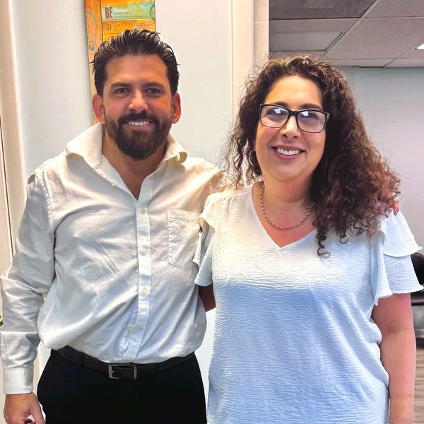 David Zimmerman and Alexandra del la Torre