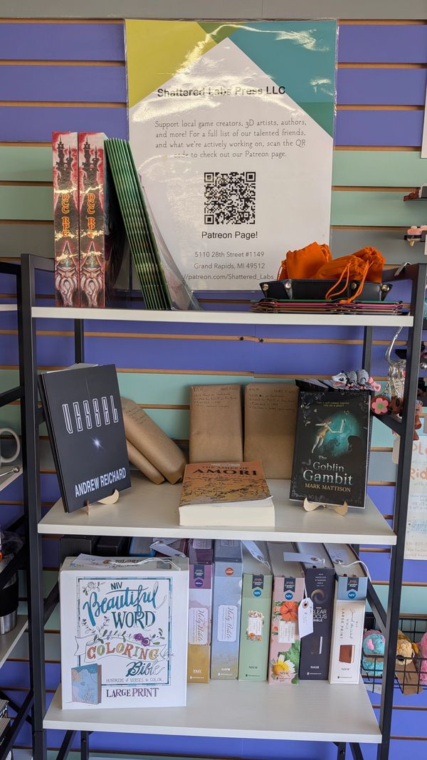 Local authors, game designers, & more! 