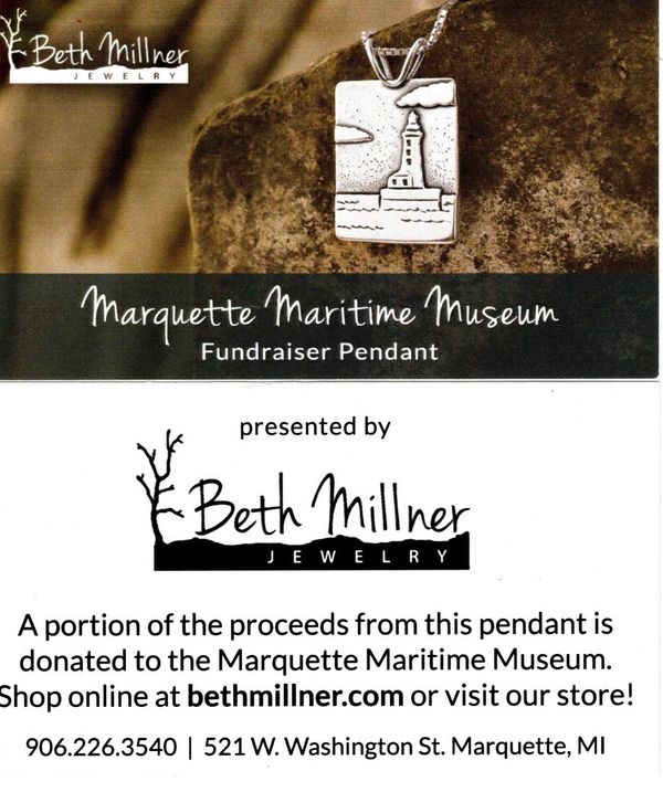 Marquette Maritime Museum Fundraiser Pendant