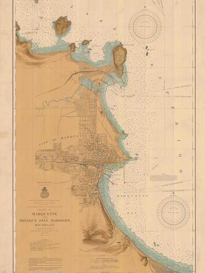 Map of Marquette