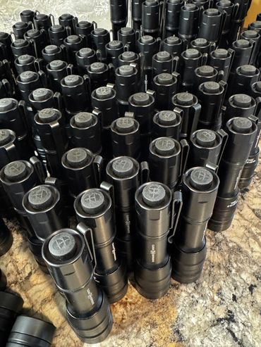 Vancouver Washington Police Duty Flashlight Engraving