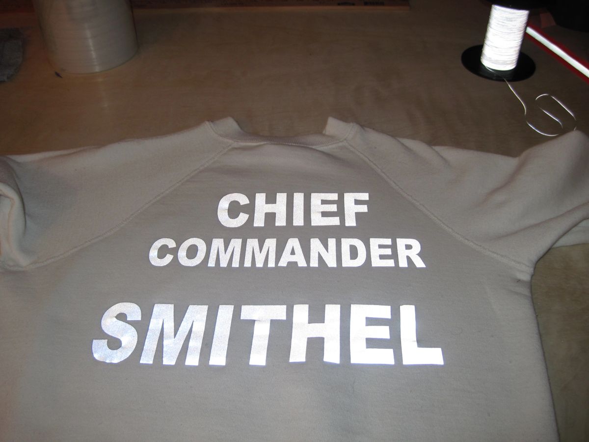 Custom Reflective Heat Press-Iron On Letters