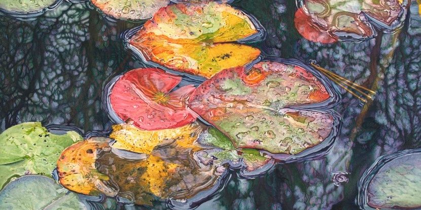 Original watercolor painting by Scott Zupanc: Glimmer