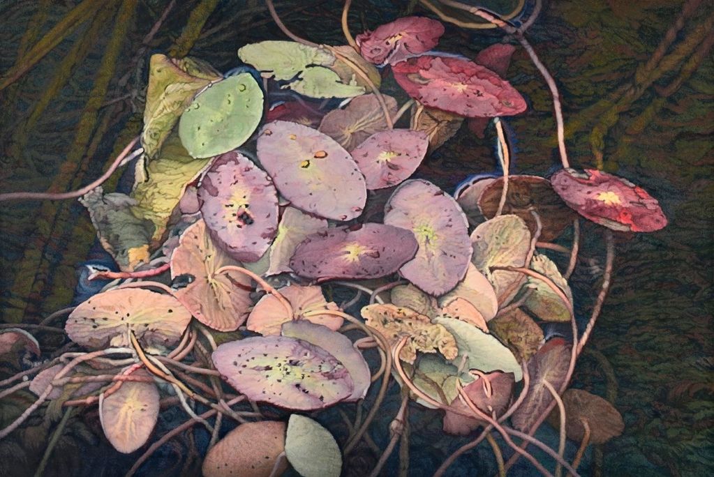 Painting "Lily Cluster"