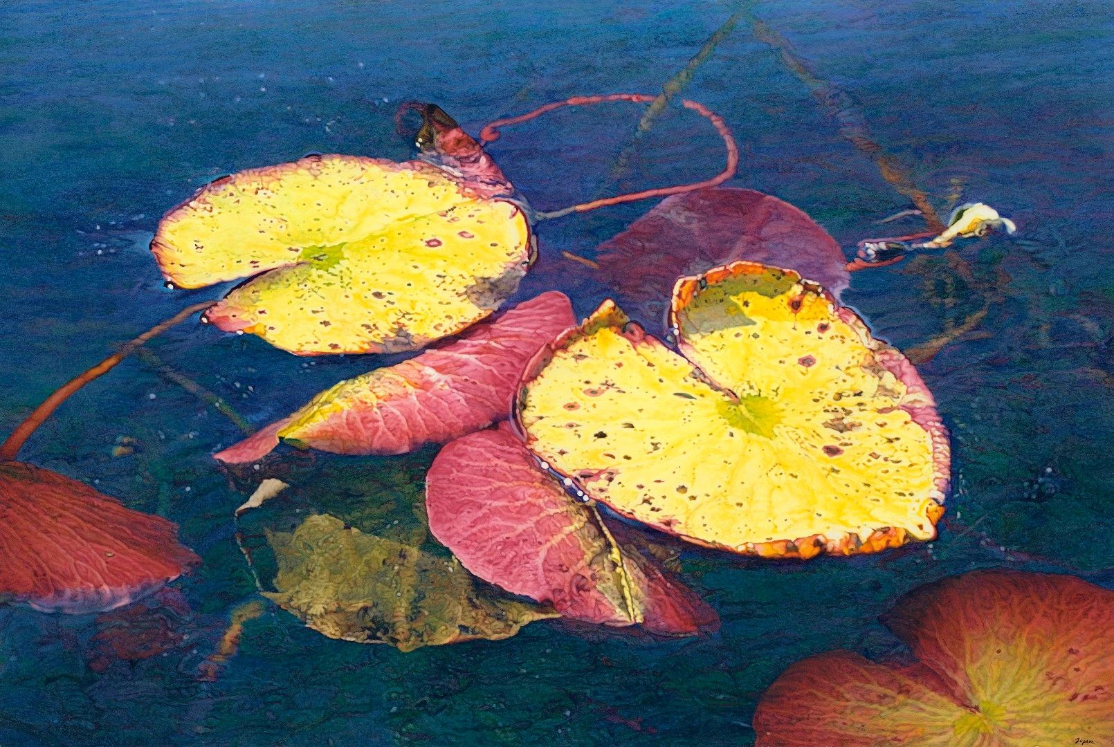 Newest Painting "Roiled"