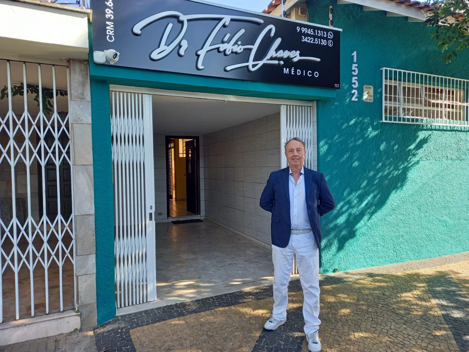 Prof. Med. Dr. Fábio Chaves, médico responsável pelos protocolos de tratamento de emagrecimento.