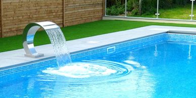 Water Fall Feature for Swimming Pool 