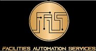 Logo of Facilities Automation Services with circuitry design.