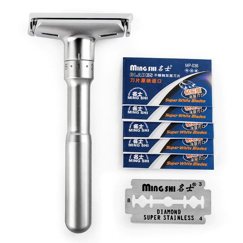 Review of Six Adjustable Safety Razors.