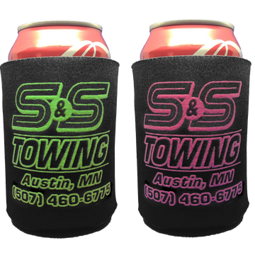 A Pair of can koozies
