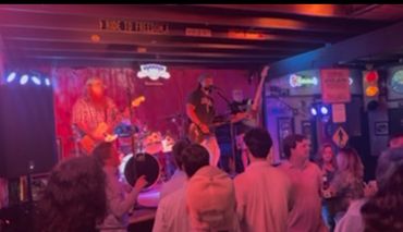 Big crowd party at the Sand Dollar