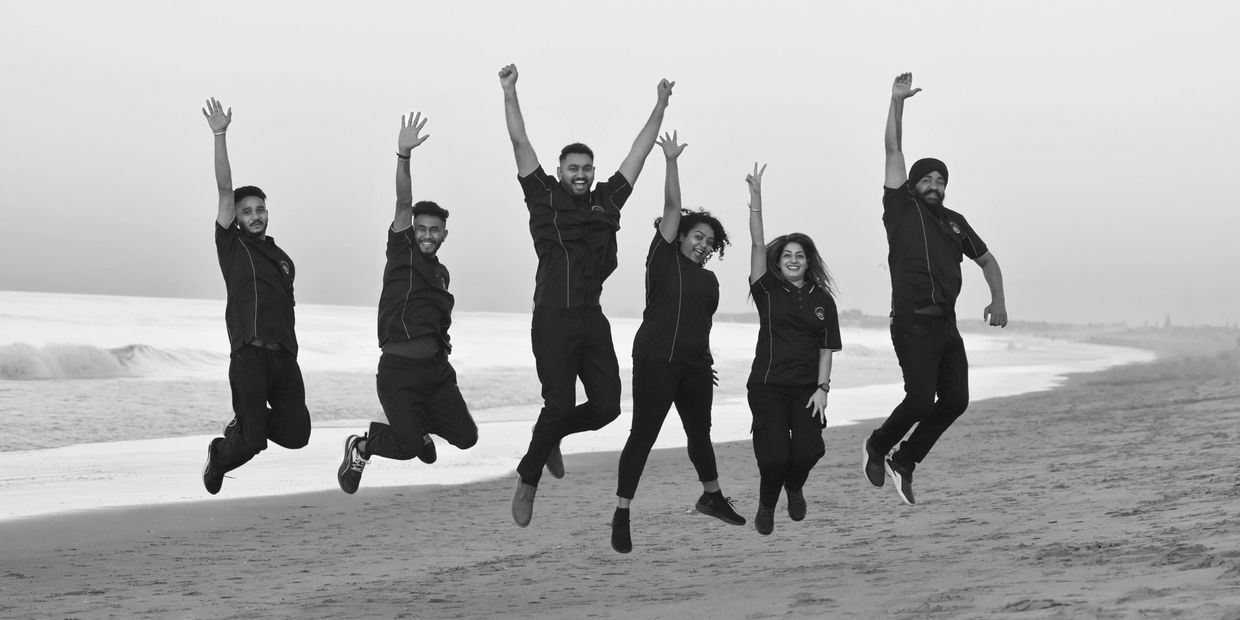 Team Picture, Beach