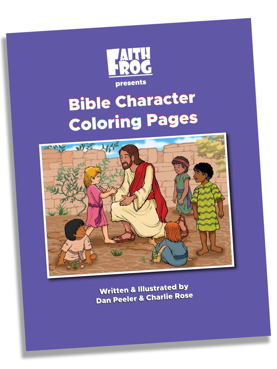 Bible Character Coloring Pages