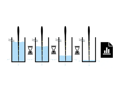 Visual diagram of a BR365 soakage test