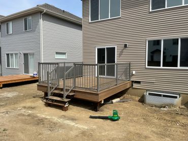 Residential deck project