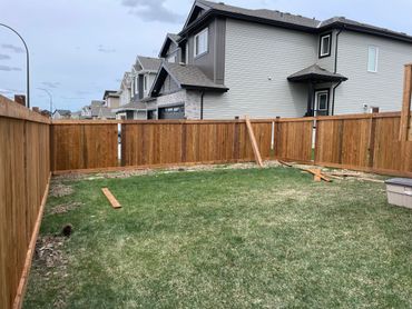 Residential fence project