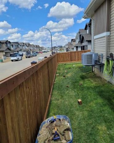Residential fence project