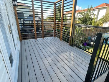 Residential deck project