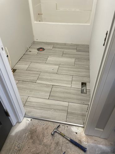 Residential flooring and tiling projects