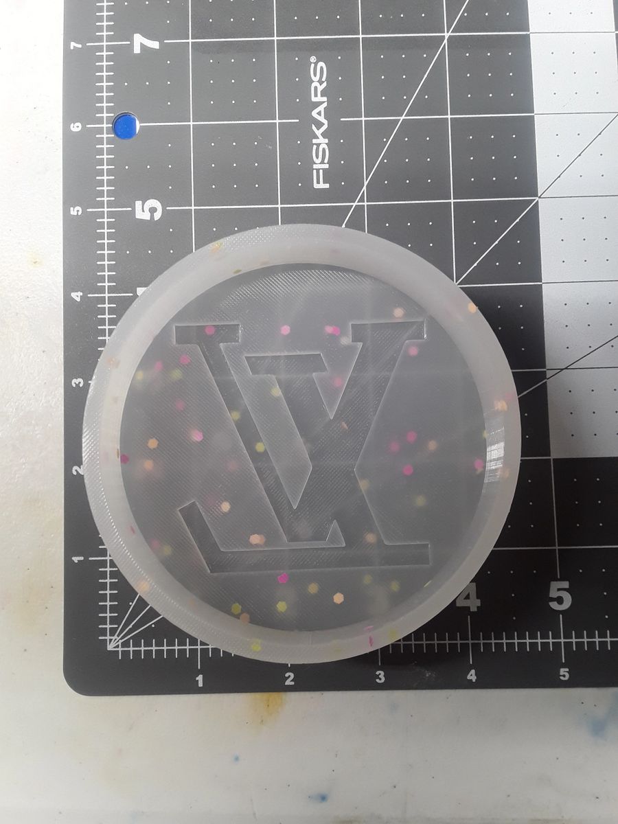 Silicone Mold 4.5 Inch Circle LV