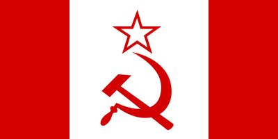 Flag of Soviet Canuckistan
