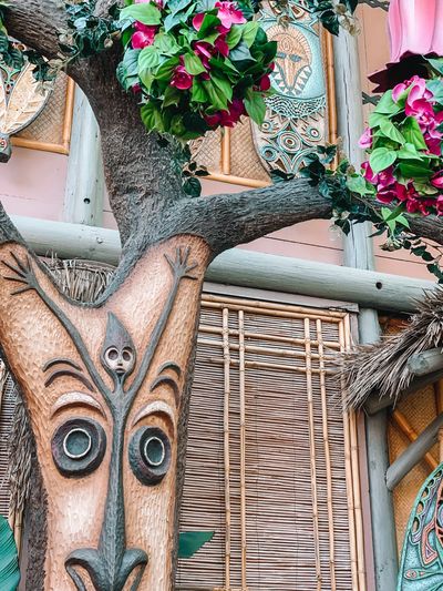 outisde patio of the Tiki Room