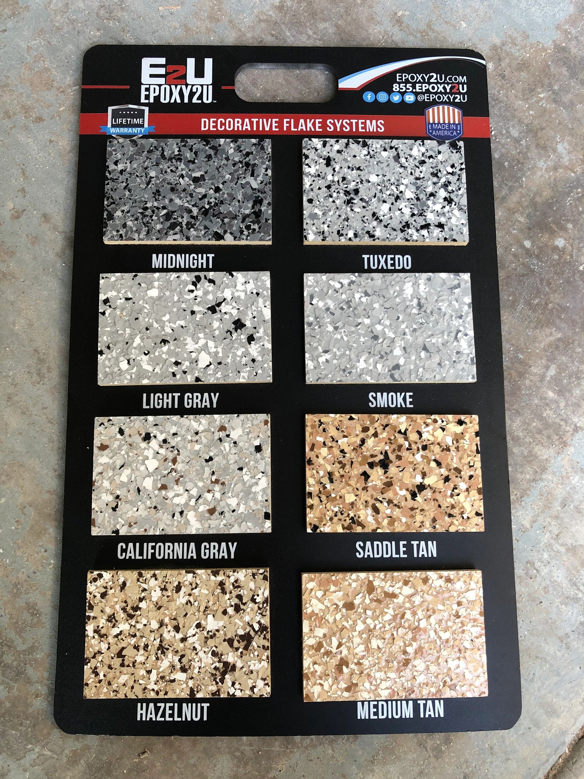 Epoxy Flake Gallery