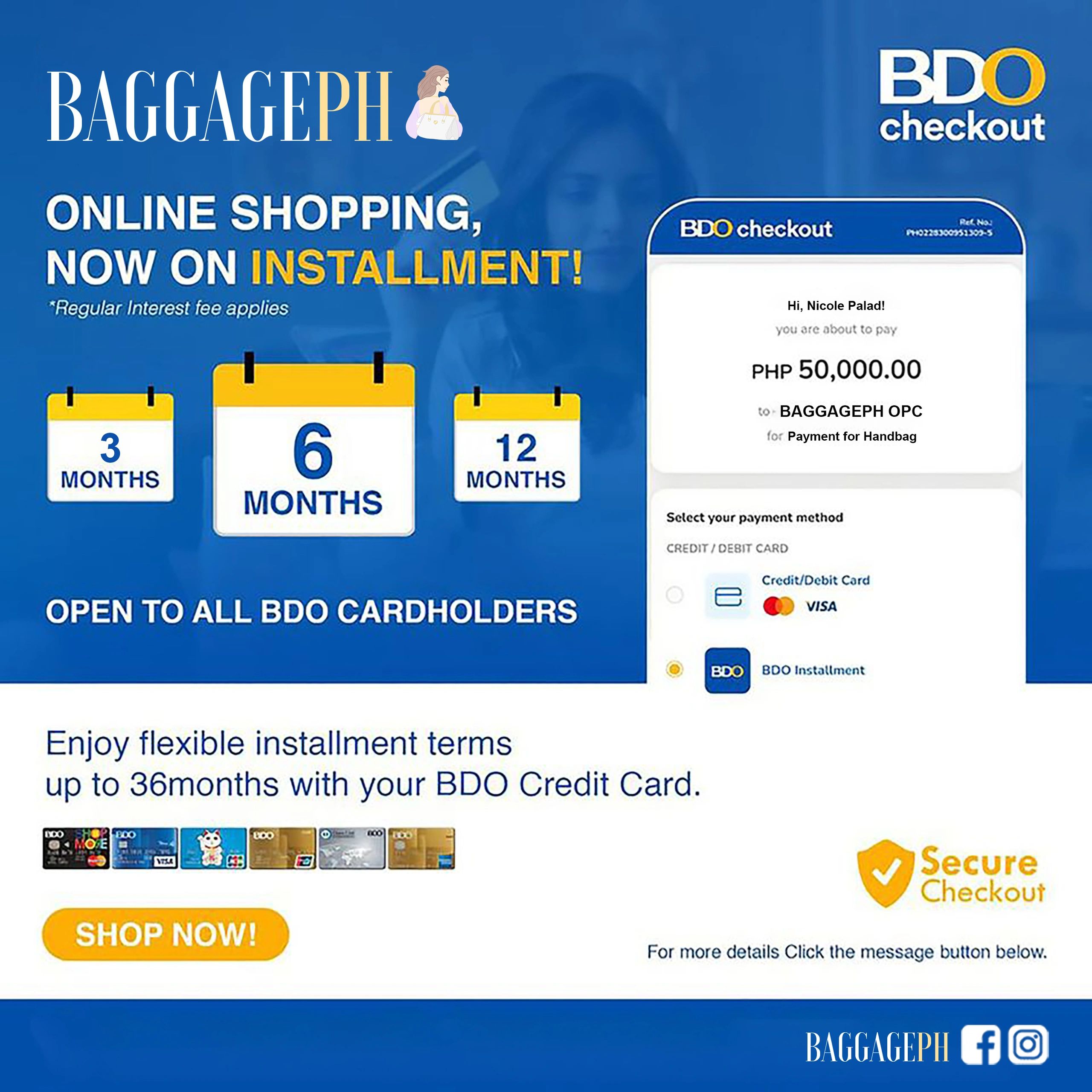 BDO Installment plans