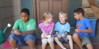 A picture of the first for students of Sowing Excellence Learning Center