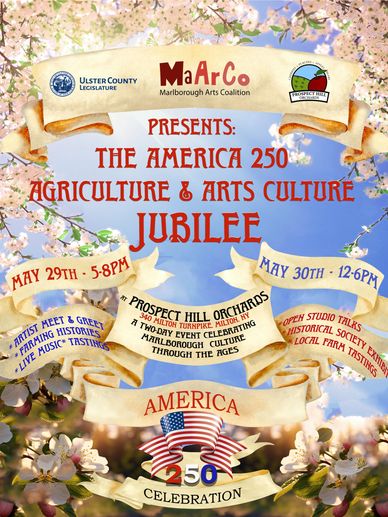poster showing America 250 event May 29 & 30 2026