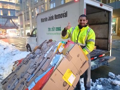 Marvin junk removal in greater boston waste management services 