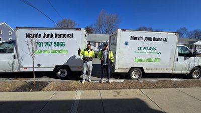 Junk removal in Burlington MA near Burlington Mall and Middlesex Turnpike