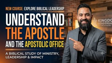 New course on biblical leadership and apostolic office.