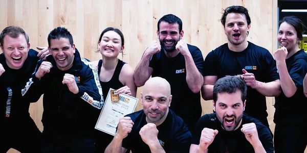 Krav Maga Instructors and Students in Class in London