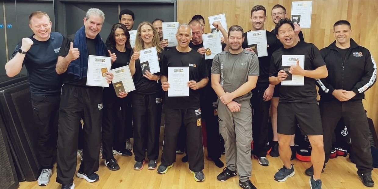 Instructors and students after Krav Maga Intro Course – Echelon Krav Maga London