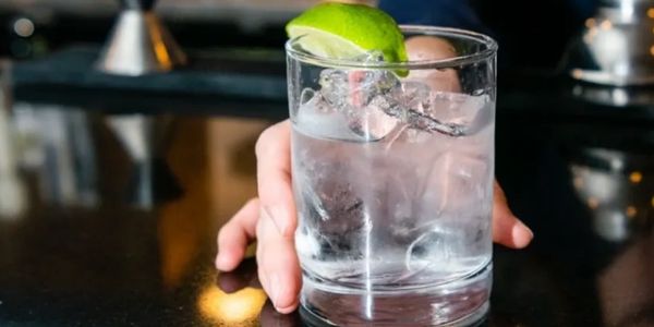 Vodka tonic made by our bar staff at the 19th Hole Bar and Grille