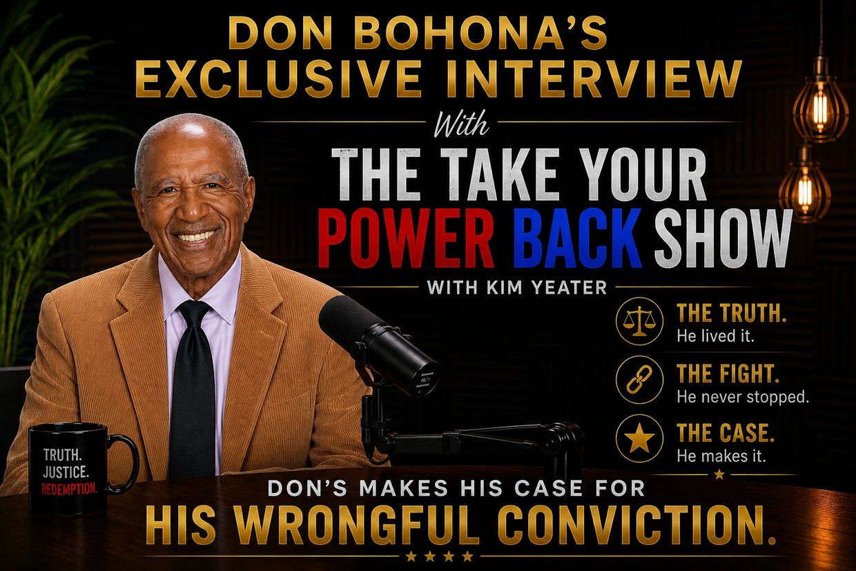 Don Bohona’s exclusive interview on wrongful conviction.