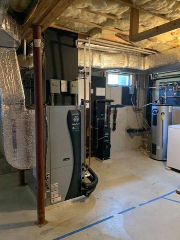 WaterFurnace 7 Series package unit Retrofit by EarthTech Systems