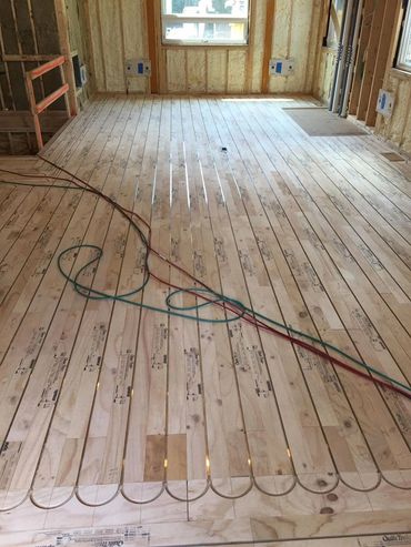 Radiant Installation by EarthTech Systems
