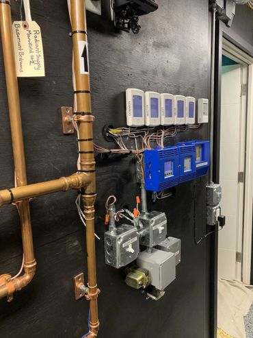 Tekmar upgraded control system from faulty HBX Controls to control a Geothermal Water to Water 