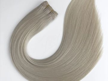 Extension cheveux naturel blond polaire. Genius pour habit Methods.