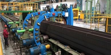 H beam Section steel baler strapping bundling machine section steel baler
Used to the strapping.