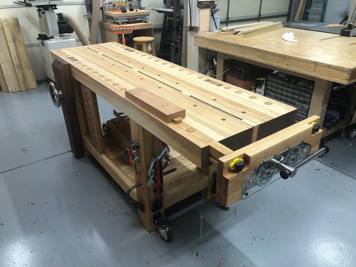 Roubo Style Workbench Plans