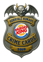 Horrible Humans Crime Cards 