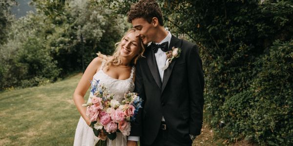 Wedding couple hugging in Wedding ceremony in Antalya by Weds&All Destination Wedding Planner