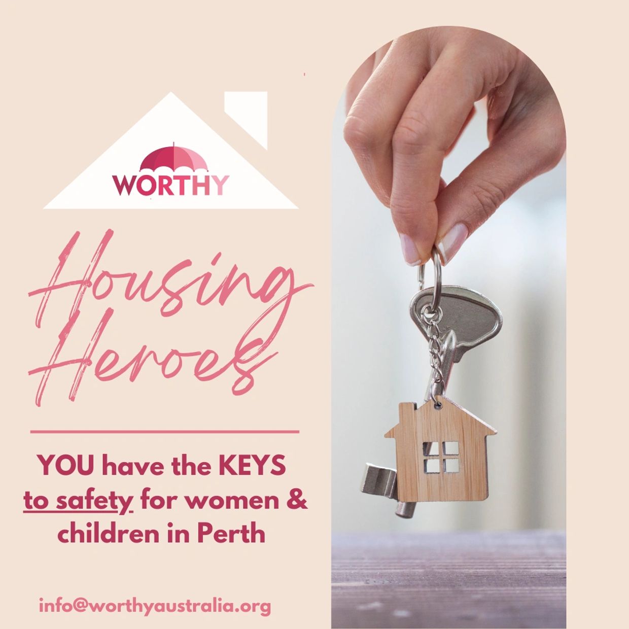 Housing Heroes program Worthy Australia